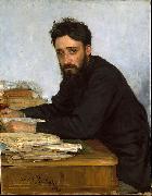Ilya Repin, Portrait of writer Vsevolod Mikhailovich Garshin